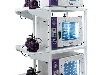 BVV Space Saver Mobile Oven Cart with Ovens