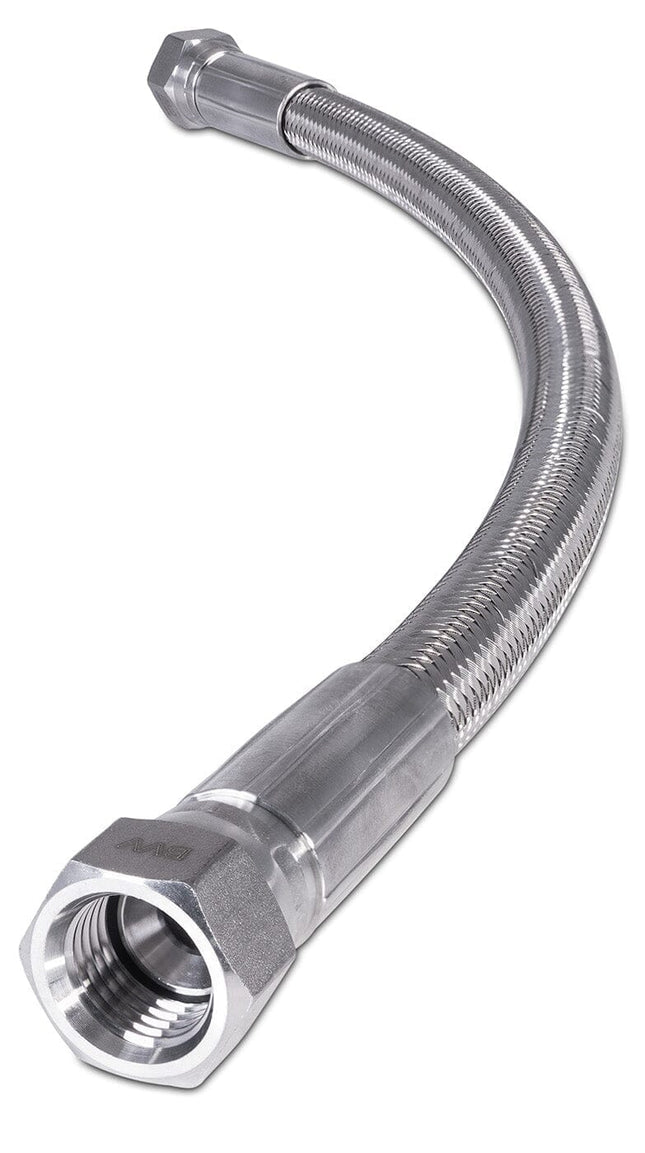 3/8" 37 Degree Female JIC Braided Stainless Steel Hose Shop All Categories BVV 15-inch 