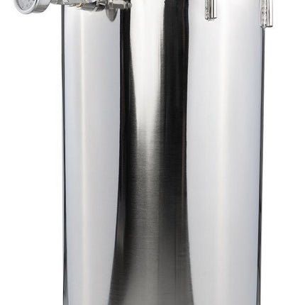 Jacketed Stainless Steel LP Tank with Internal Condensing Coil and Dip Tube 100 Gallon