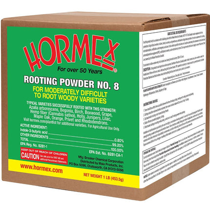 Hormex Rooting Powder No. 8, 1 lb Hormex 