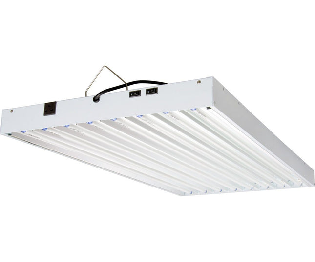 Agrobrite T5 432W 4' 8-Tube Fixture with Lamps, 240V