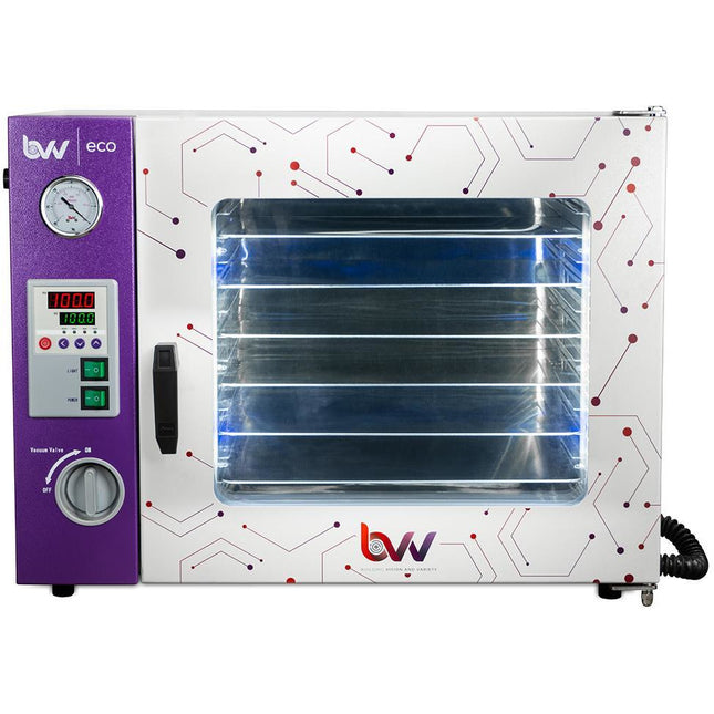 1.9CF ECO Vacuum Oven - 4 Wall Heating, LED display, LED's - 5 Shelves Standard 