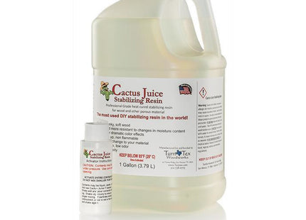 Cactus Juice Stabilizing Resin for Woodworking