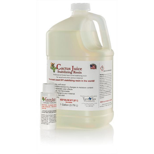 Cactus Juice Stabilizing Resin for Woodworking