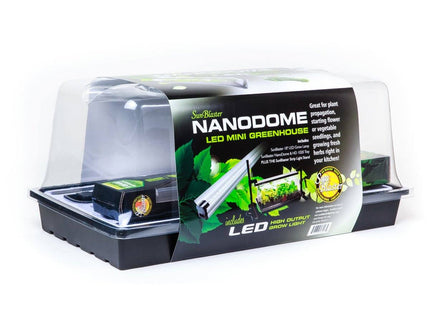 SunBlaster LED Mini Greenhouse Kit with Strip Light Stand