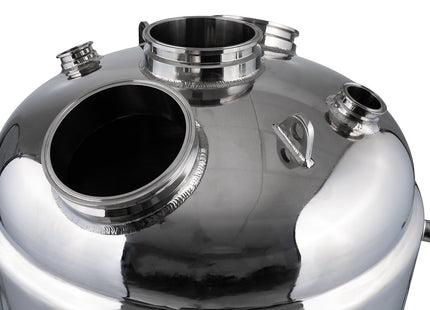 300L ASME Single Jacket Solvent Tank 350psi Max - Bare