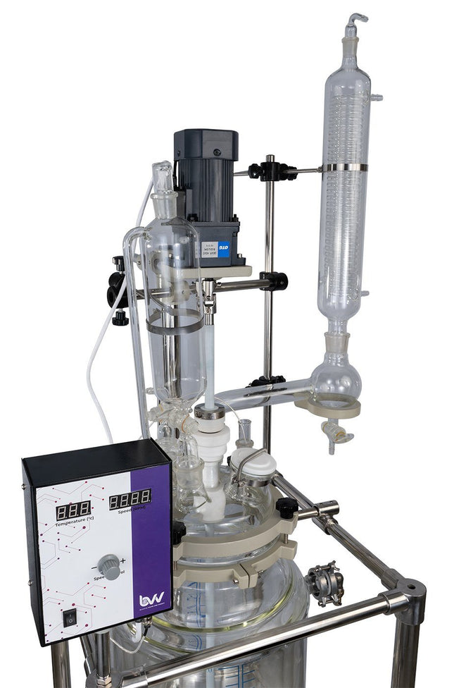 50L BVV™ Double Jacketed Glass Reactor