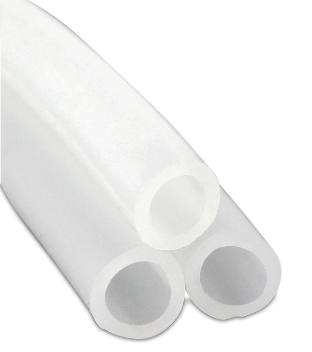 3/8" x 1/8" Wall - Heavy Duty Silicone Tubing For Flow
