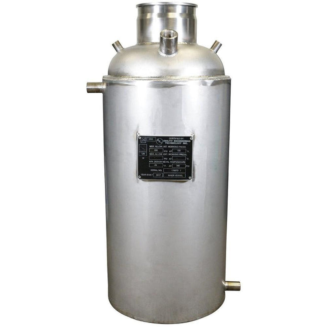 ASME Certified 10LB Jacketed Collection Base 304L - Bare