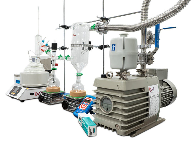 2L Full Bore Short Path Distillation Turnkey Kit with P2 Distillation Head