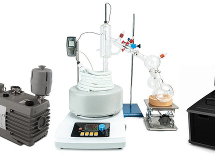 2L Premium Short Path Distillation Turnkey Setup with P2 Distillation Head