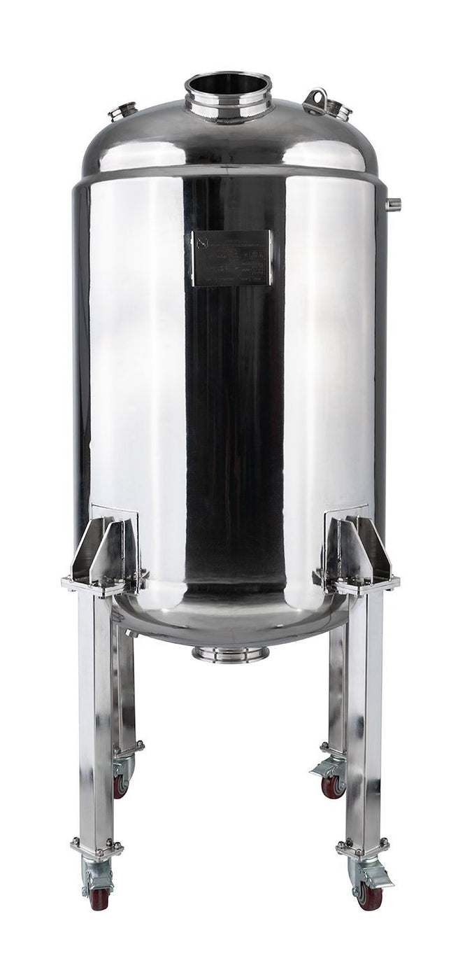 300L ASME Single Jacket Solvent Tank 350psi Max - Bare