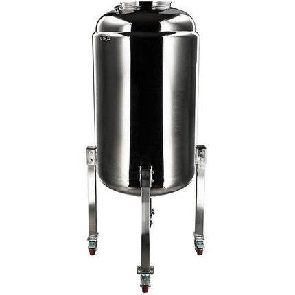 300L 304SS Jacketed Collection and Storage Vessel with 12" Tri-Clamp Port and Locking Casters Shop All Categories BVV 