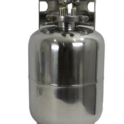 Stainless Steel LP Tank - Includes Gas and Liquid Fill/Drain Ports Shop All Categories BVV 30# - Bare Tank 