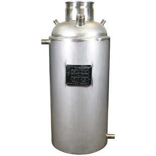 ASME Certified 50L Jacketed Solvent Tank 304L - Bare