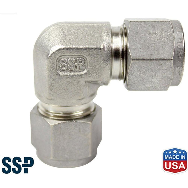 SSP - Union Elbow - 3/8" Duolok