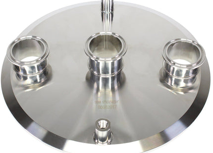 12" x (3) 2" x (2) 1/4 FNPT Endcap