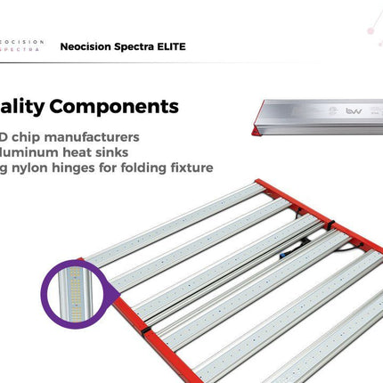 Neocision Spectra Elite LED Grow Light - DLC Listed