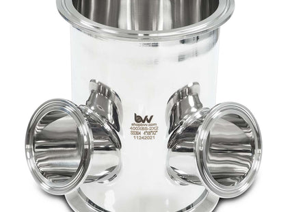 Tri-Clamp Spool with 2" Angled Ports