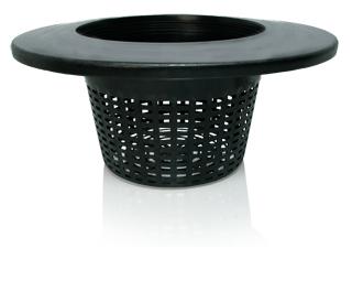 Wide Lip Bucket Basket, 6", case of 25 Hydrofarm 