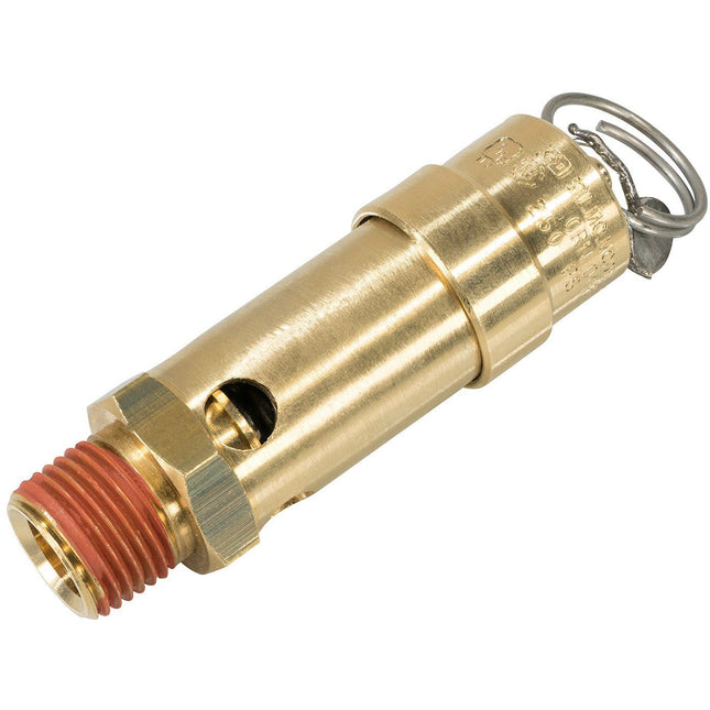 ASME 250 PSI Brass Safety Valve - 1/2" MNPT Shop All Categories BVV 