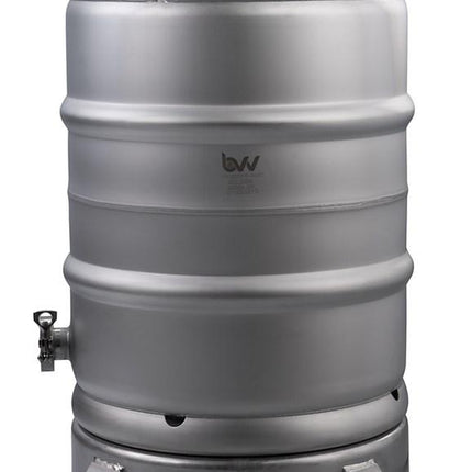 Stainless Steel Sanitary Kegs with Diptube New Products BVV Keg with Dolly 50L 