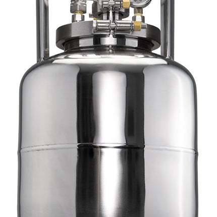 Stainless Steel LP Tank - Includes Gas and Liquid Fill/Drain Ports Shop All Categories BVV 50# 