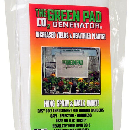 Green Pad CO2 Generator, pack of 5 pads w/2 hangers The Green Pad 