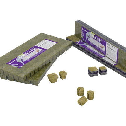 Grodan Pro A-OK 36/40 6/15 Starter Cubes, 1.5" x 1.5", 30 sheets of 98, Commercial Grodan 