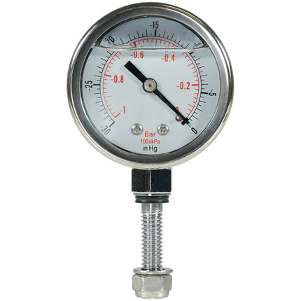 Glycerine Filled Vacuum Gauge Custom, for our Chamber Lids Only Shop All Categories BVV 