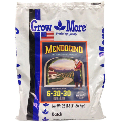 Grow More Mendocino Flower & Bloom 6-30-30, 25 lbs Grow More 