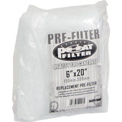 Phat Pre-Filter Hydroponic Center Phat 6" x 20" 