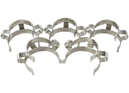 5 Pack of Metal Keck Clips for 24/40 Joints