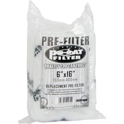 Phat Pre-Filter Hydroponic Center Phat 6" x 16" 