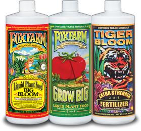 FoxFarm Soil Formula Nutrients Trio, 3 qts FoxFarm 