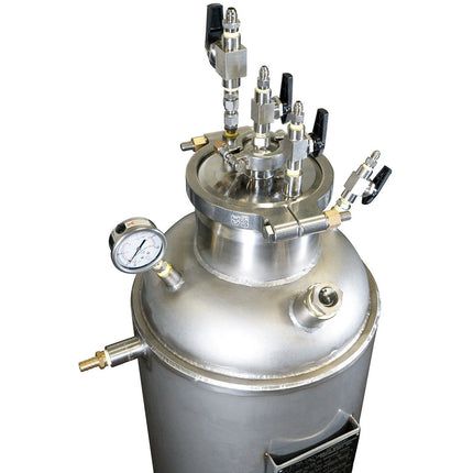 ASME Certified 10LB Jacketed Collection Base 304L with Diptube Shop All Categories BVV 