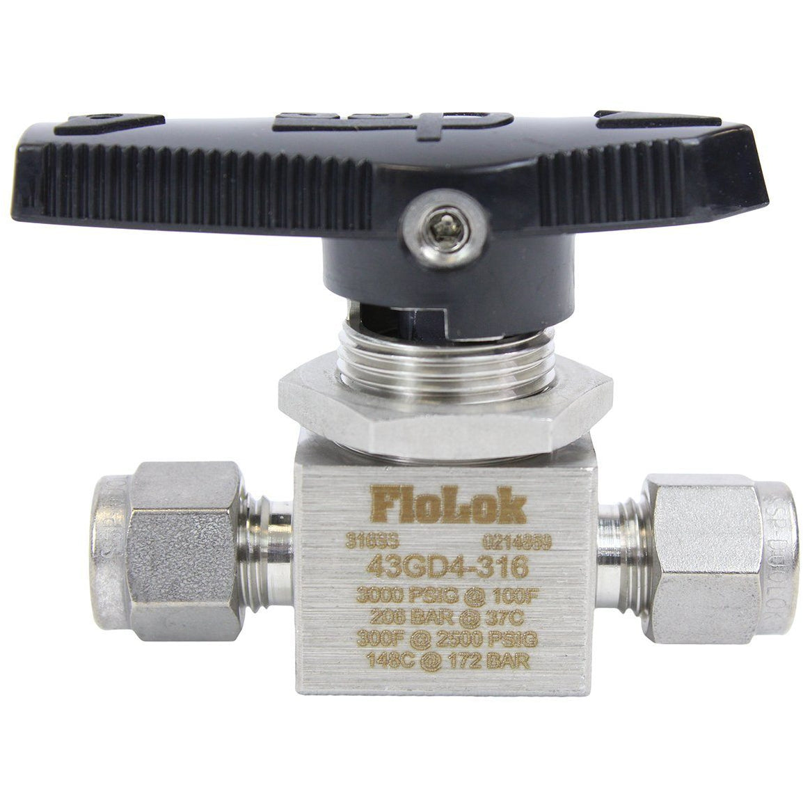 SSP - 2 Way Ball Valve - Fractional Tube Fitting Shop All Categories SSP Corporation 1/4-inch 