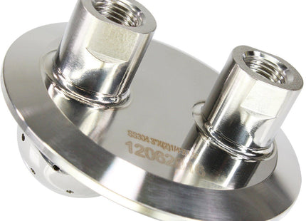 3" Tri-Clamp x (2) 1/4" FNPT Ports w/ Shower Head