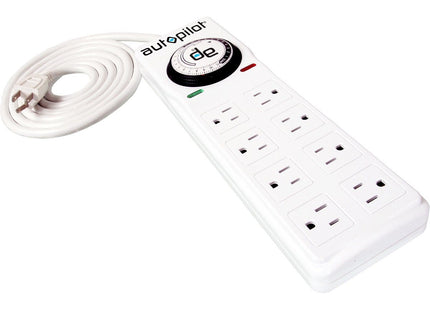 Autopilot Surge Protector with 8 outlets & timer