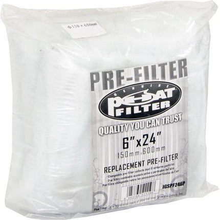 Phat Pre-Filter Hydroponic Center Phat 6" x 24" 