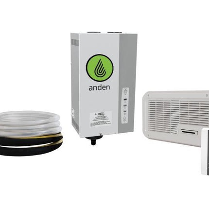 Anden Steam Humidifier w/Fan Pack and Digital Humidistat Hydroponic Center Anden / Aprilaire 