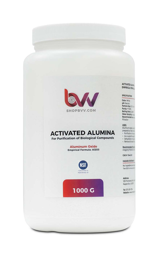 BVV™ Activated Alumina (NSF 61 certified) Shop All Categories BVV 1000 Grams 