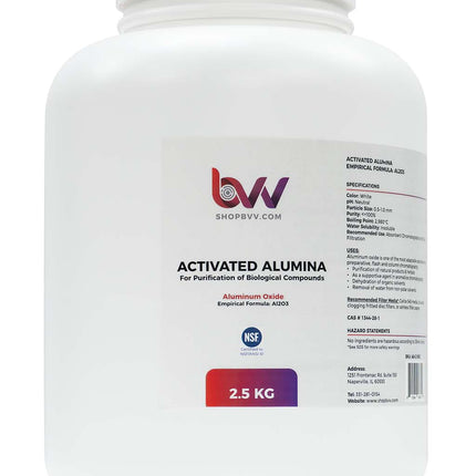 BVV™ Activated Alumina (NSF 61 certified) Shop All Categories BVV 2.5KG 