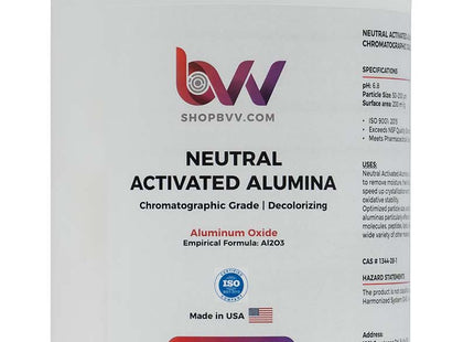 Neutral Activated Alumina Chromatographic Grade (50-200um) *Compare to Alumicel™N