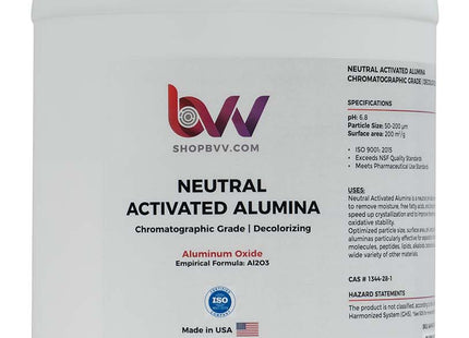 Neutral Activated Alumina Chromatographic Grade (50-200um) *Compare to Alumicel™N