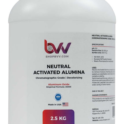 Neutral Activated Alumina Unclassified BVV 2-5kg 