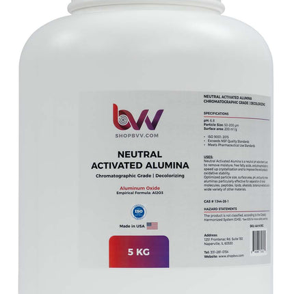 Neutral Activated Alumina Unclassified BVV 5kg 
