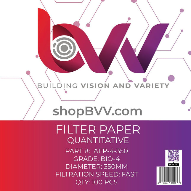 Ashless Filter Papers - 350MM - Quantitative