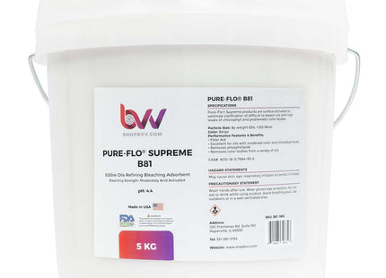 Pure-Flo® B81 Supreme Activated Bleaching & Decolorizing Bentonite for Edible Oils *FDA-GRAS (Compares to T-5™)