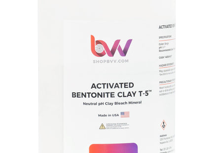 BVV™ Activated Bentonite Clay T-5™